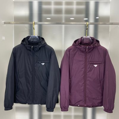 Prada Re-Nylon hooded jacket — 10