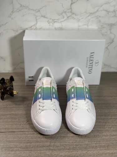 Valentino Garavani Open leather sneakers — 3