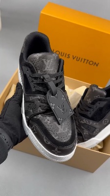 Louis Vuitton LV Trainer Sneakers in Black Monogram — 5