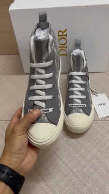 Dior Walk'n'Dior technical mesh high-top sneakers — 5