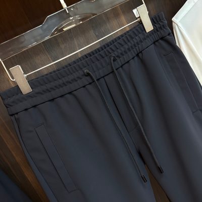 Prada technical fabric zip-up jacket and matching trousers set — 8
