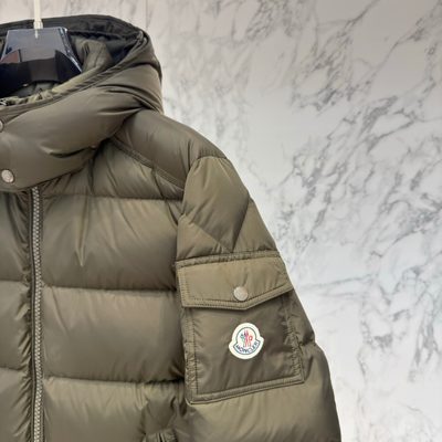 Moncler Maya Matte Short Down Jacket — 6