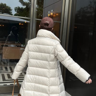 Prada hooded down puffer jacket — 8