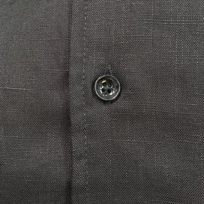 Loro Piana black long-sleeved shirt — 7