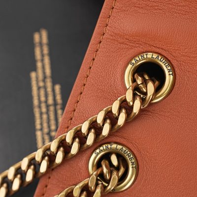 Saint Laurent Manon Mini Raffia and Leather Shoulder Bag — 10