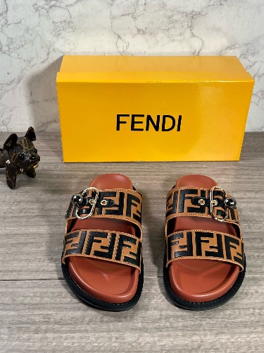 Fendi double-strap sandals — 3