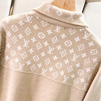 Louis Vuitton Ribbed Wool Half-Zip Jumper — 4