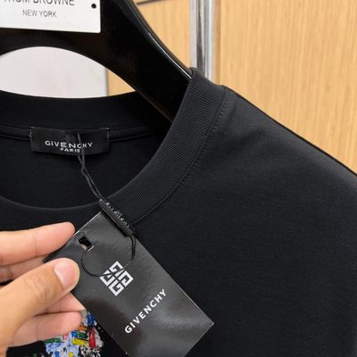 Givenchy black cotton t-shirt — 4