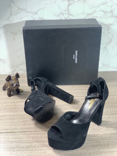 Saint Laurent Jodie platform sandals