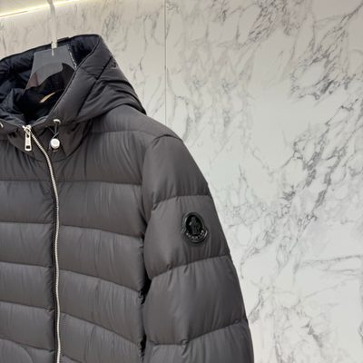 Moncler Sestriere Hooded Short Down Jacket — 6