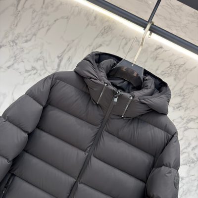 Moncler Arneb Hooded Short Down Jacket — 8
