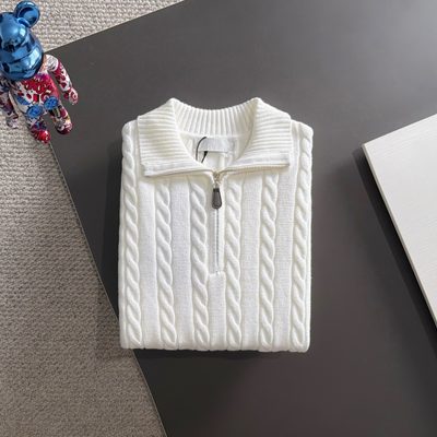 Burberry long-sleeved knit sweater — 8