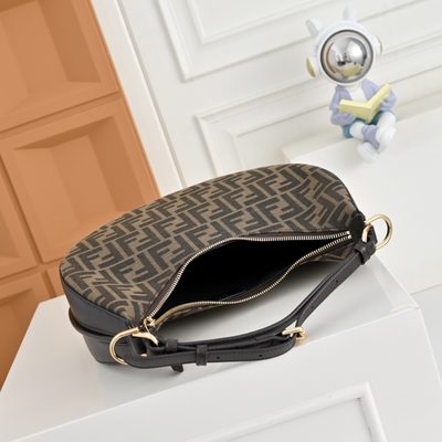 Fendi Fendigraphy Shoulder Bag (T) — 9