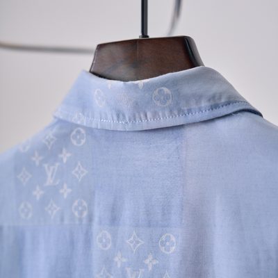 Louis Vuitton Patchwork Jacquard Short-Sleeved Shirt — 8