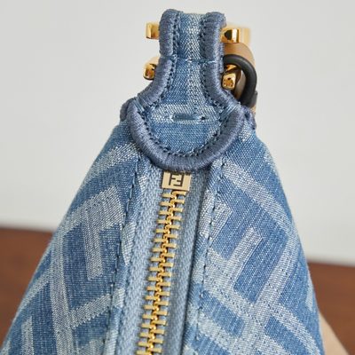 Fendi Fendigraphy Mini Hobo Bag (T) — 8