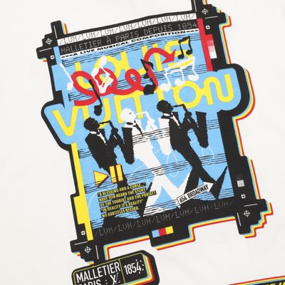 Louis Vuitton Jazz Flyer Graphic T-Shirt — 4
