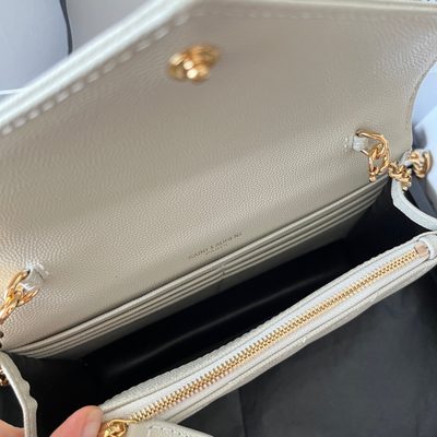 Saint Laurent Classic Cassandre Chain Wallet — 9