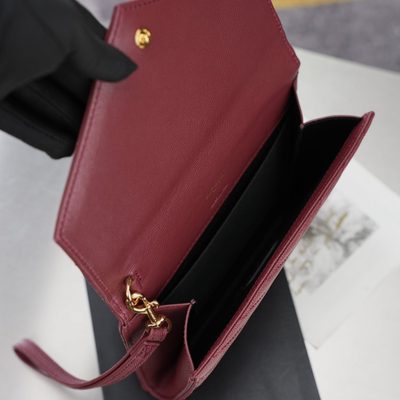 Saint Laurent Cassandre Matelassé Flap Pouches — 12