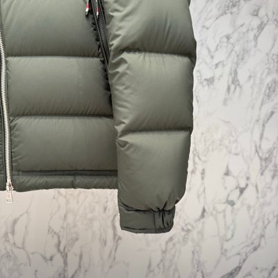 Moncler hooded short puffer jacket — 7