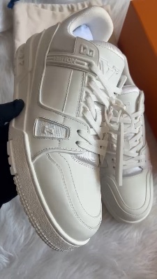 Louis Vuitton Triple White LV Trainers — 5