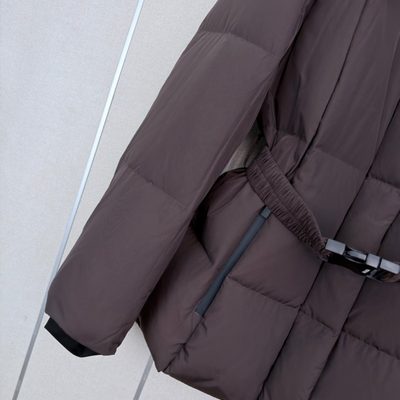 Prada women's hooded down puffer jacket — 9