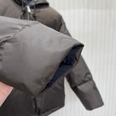 Prada Re-Nylon Hooded Down Jacket — 8