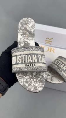 Christian Dior Toile de Jouy Sauvage Dway slides — 5