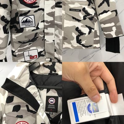 Canada Goose camouflage winter parka — 8