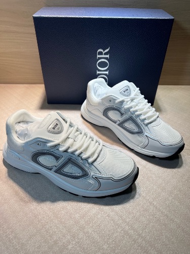 Dior B30 white technical mesh sneakers — 4