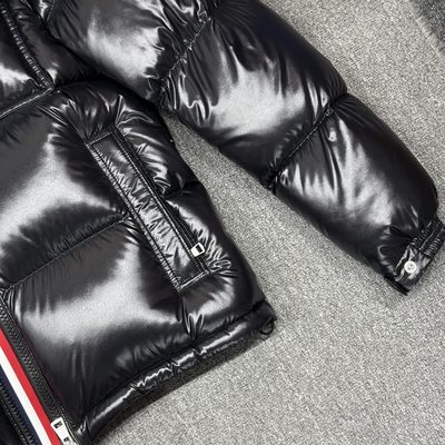 Moncler Montbeliard Hooded Short Down Jacket — 4