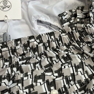 Balenciaga Paris monogram swim shorts — 9