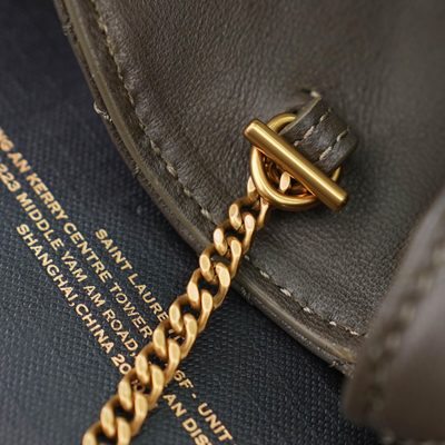 Saint Laurent Gaby Chain Phone Holder — 10