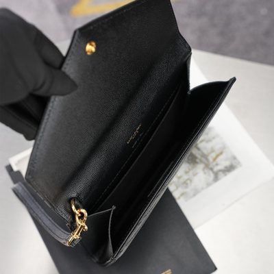 Saint Laurent Cassandre Matelassé Flap Pouches — 12