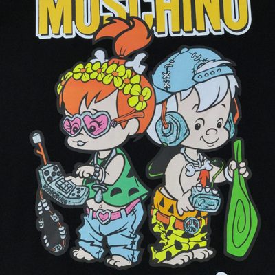 Moschino x The Flintstones Crew-Neck Sweater — 5