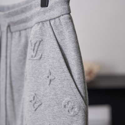 Louis Vuitton heathered gray sweatpants — 7