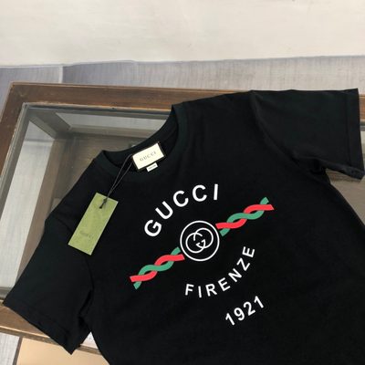 Gucci Firenze 1921 cotton jersey t-shirt — 3