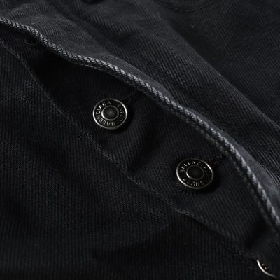 Balenciaga Piping Detail Denim Shorts — 6