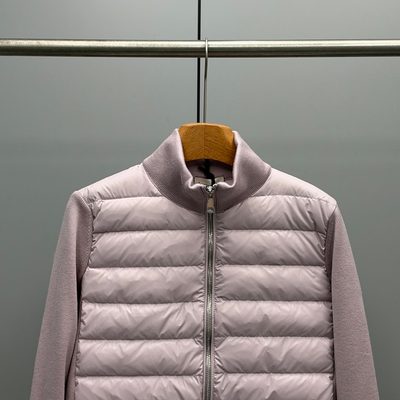 Moncler down-paneled virgin wool zip-up cardigans — 3