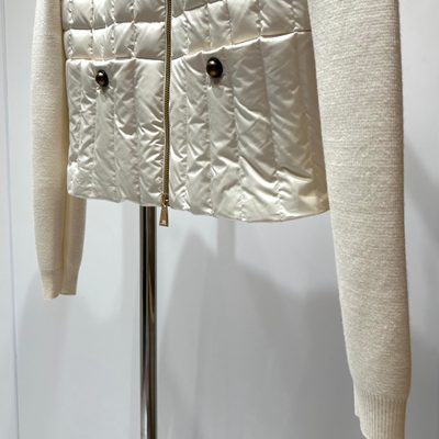 Moncler Cotton Padded Cardigan — 6