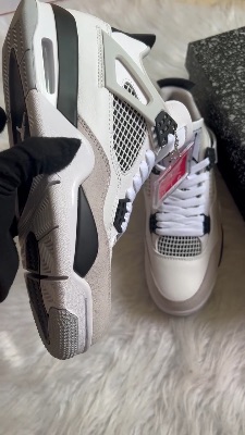 Nike Air Jordan 4 Retro "Military Black" trainers — 5