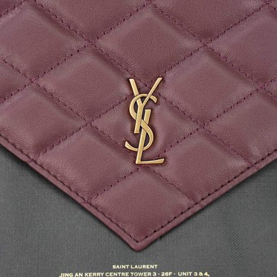 Saint Laurent Paris envelope pouch — 3