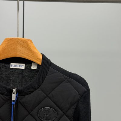 Burberry Quilted Nylon and Wool Fulbrook Jacket — 5
