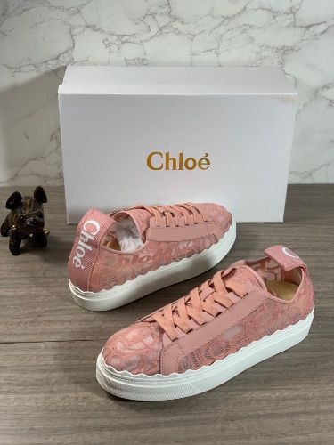 Chloé Lauren lace sneakers