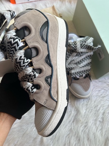Lanvin Curb sneakers in a grey — 3