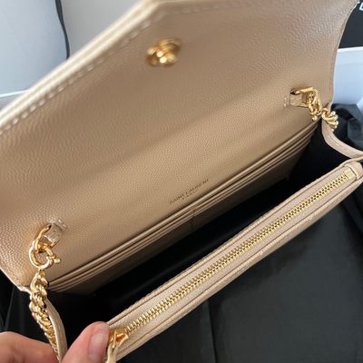 Saint Laurent Classic Cassandre Chain Wallet — 9