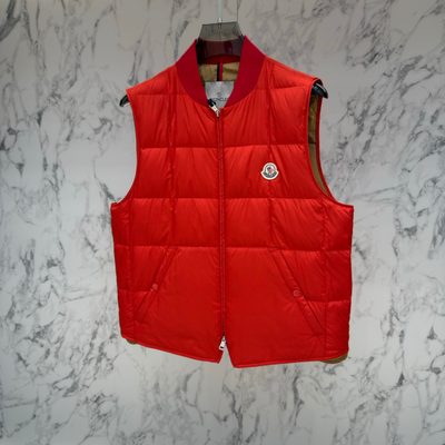 Moncler Elberton Square-Quilted Down Gilet — 7