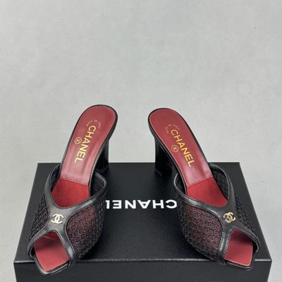 Chanel Coco Beach collection mules — 4