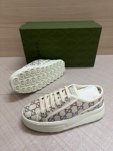 Gucci GG canvas platform sneakers
