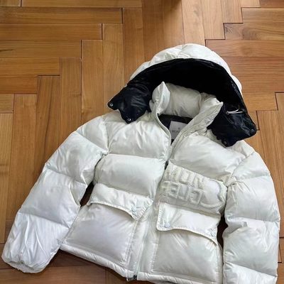 Moncler Abbaye Women's Short Down Jacket — 4