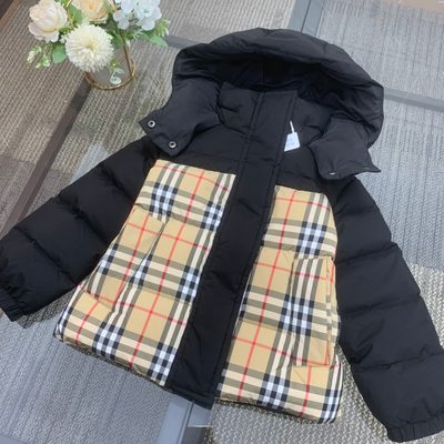 Burberry Reversible Haymarket Check Puffer Jacket — 4